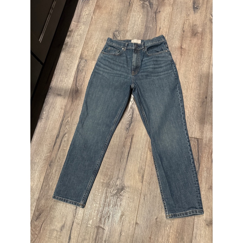 Everlane High Rise Authentic Stretch Denim‎ Jeans Women's size 28 crop